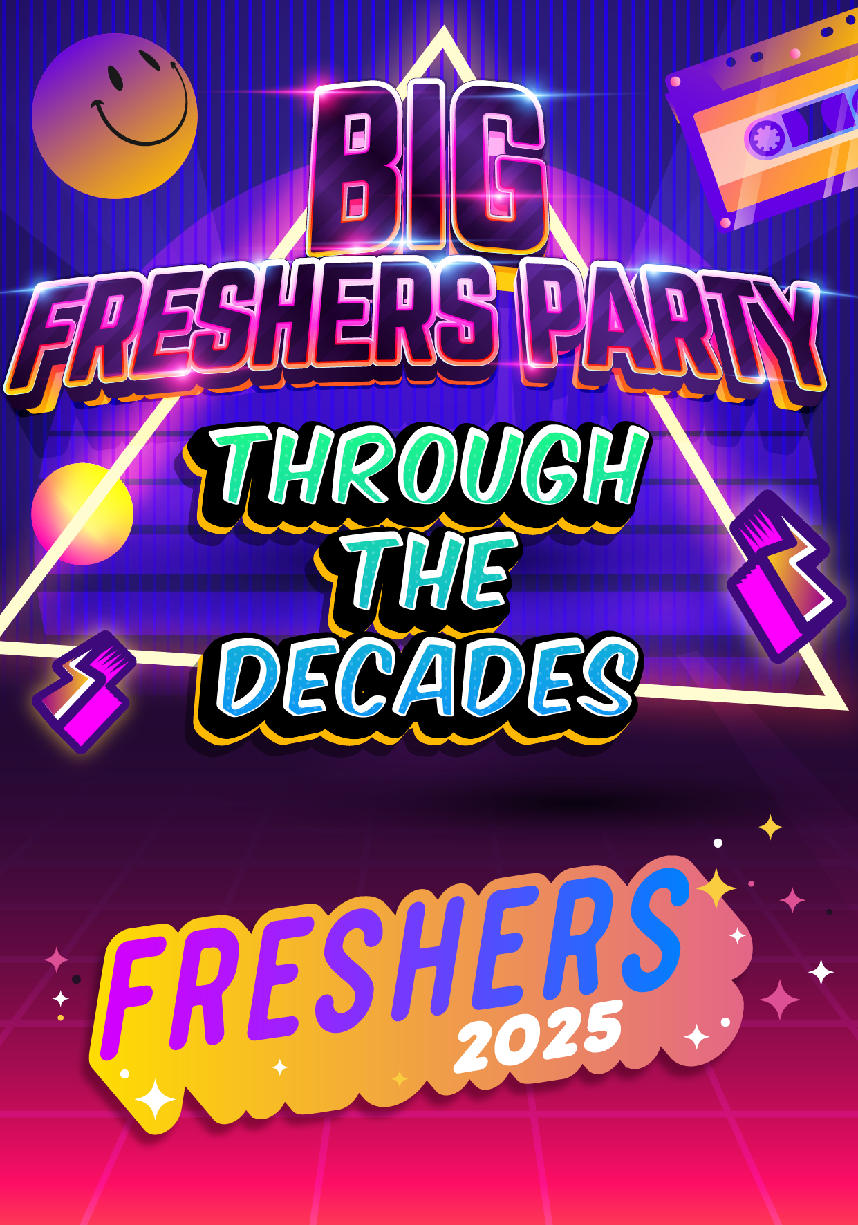 Big Freshers Party - Through the Decades